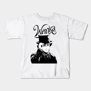 willy wonka 2023  / Timothée Chalamet Kids T-Shirt